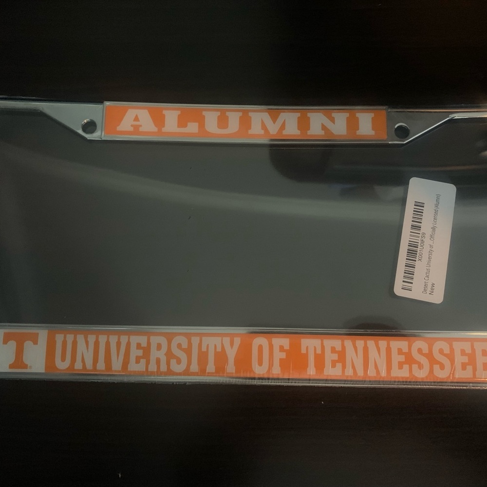 University of Tennessee Alumni license plate frame